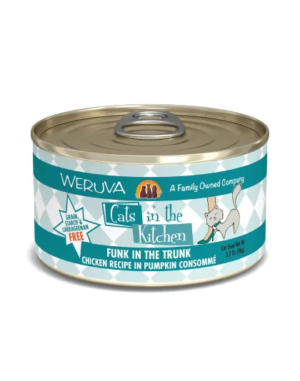 Cats In The Kitchen Funk In The Trunk Chicken Recipe in Pumpkin Consomm 3.2oz. (Case of 24)