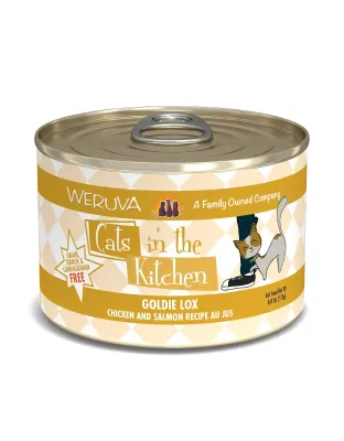 Cats In The Kitchen Goldie Lox Chicken and Salmon Recipe 6oz. (Case of 24)
