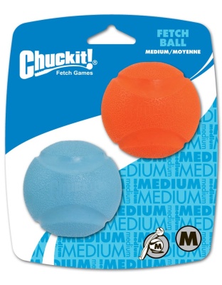 Chuckit! Fetch Ball Dog Toy Assorted 1ea/2 pk, MD