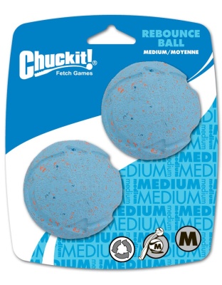 Chuckit! Rebounce Ball Dog Toy Assorted 1ea/2 pk, MD