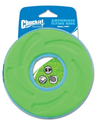 Chuckit! ZipFlilght Flying Ring Dog Toy Assorted 1ea/SM