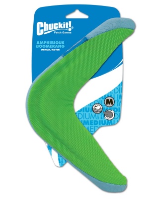 Chuckit! Amphibious Dog Toy Boomerang Assorted 1ea/MD
