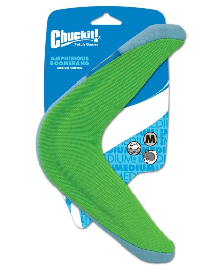 Chuckit! Amphibious Dog Toy Boomerang Assorted 1ea/MD