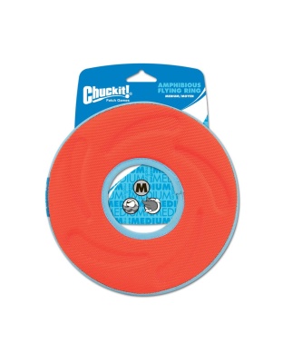 Chuckit! ZipFlilght Flying Ring Dog Toy Assorted 1ea/MD