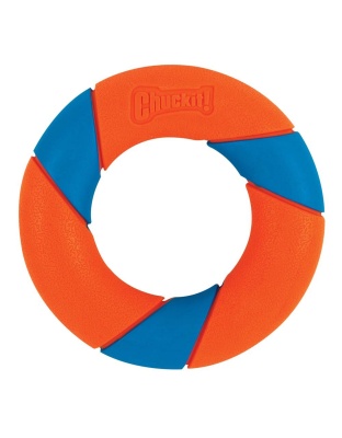 Chuckit! Ultra Ring Dog Toy Blue, Orange 1ea/One Size
