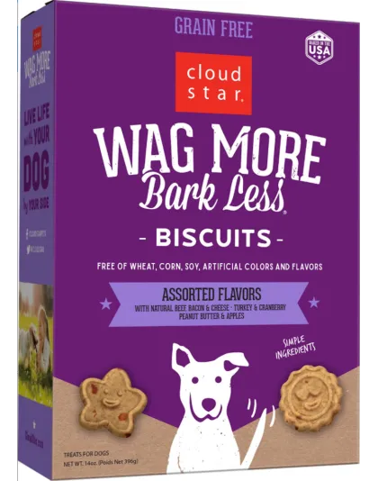 Wagmore Dog Grain Free Baked Assorted 14oz.