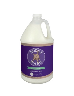 Cloudstart Buddy Wash Orig. Lavende- Mint Shampoo- Conditioner For Dogs; 1-Gallon