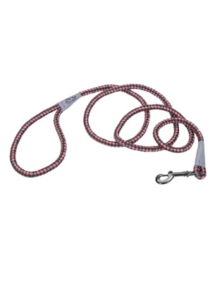 Coastal K9 Explorer 6 Rope Snap Leash Rosebud Pink