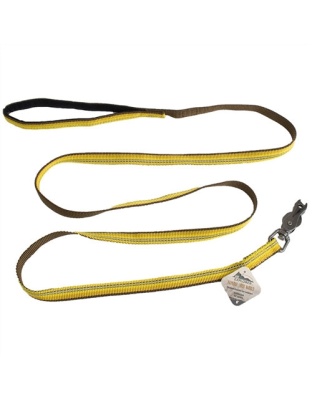 Coastal Pet Products K9 Explorer Reflective Leash With Scissor Snap, 5/8 Inchx6 Goldenrod Yellow