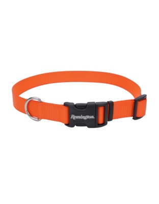 Remington Adjustable Patterned Dog Collar Safety Orange 1ea/1In X 18-26 in, LG