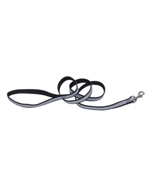 Coastal Pet-Pet Attire Coastal Ribbon Nylon Leash, 5/8 Inch X 6 Houndstooth