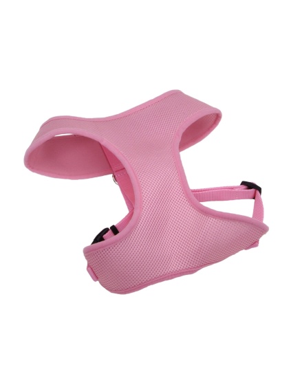 Comfort Soft Adjustable Dog Harness Pink Bright 1ea/MD, 3/4In X 20-29 in