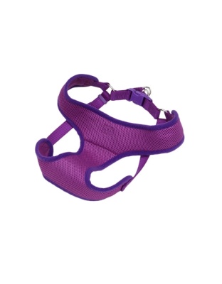 Coastal Pet-Comfort Soft Orchid Wrap Adjustable Harness, 3/8 Inch 11 Inch - 13 Inch