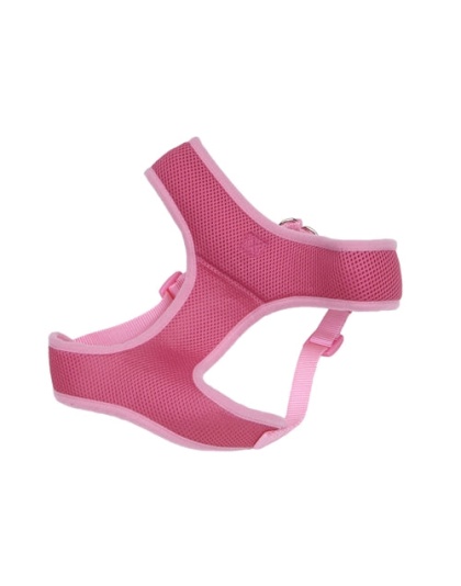 Coastal Pet-Comfort Soft Wrap Adjustable Harness, 3/4 Inch Pink Girth 19 Inch-23 Inch