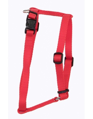 Coastal Standard Adjustable Nylon Dog Harness Red 1ea/MD, 3/4In X 18-30 in