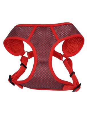 Comfort Soft Sport Wrap Adjustable Dog Harness Grey/Red 1ea/SM, 5/8In X 19-23 in