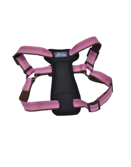 Coastal Products K9 Explorer Reflective Adjustable Padded Dog Harness Rosebud