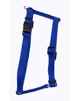 Coastal Standard Adjustable Nylon Dog Harness Blue 1ea/SM, 5/8In X 14-24 in