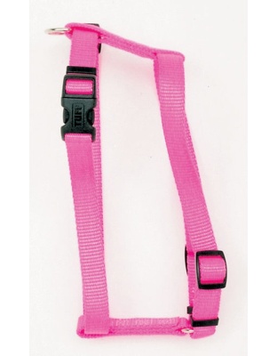 Coastal Standard Adjustable Nylon Dog Harness Neon Pink 1ea/SM, 5/8In X 14-24 in