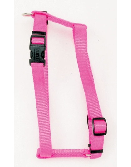 Coastal Standard Adjustable Nylon Dog Harness Neon Pink 1ea/LG, 1In X 22-38 in