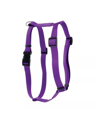 Coastal Standard Adjustable Nylon Dog Harness Purple 1ea/LG, 1In X 22-38 in