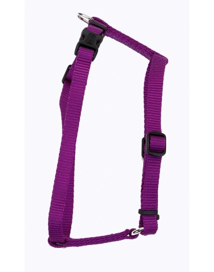 Coastal Standard Adjustable Nylon Harness Purple 3/4X18Ft-30In