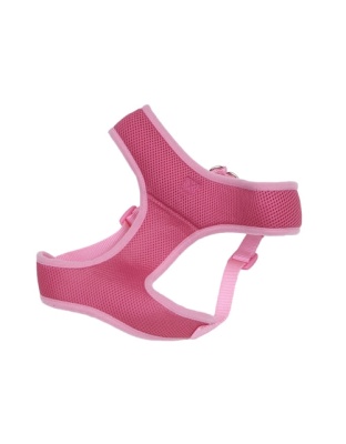 Coastal Pet-Comfort Soft Wrap Adjustable Harness, 5/8 Inch Pink Girth 16 Inch-19 Inch
