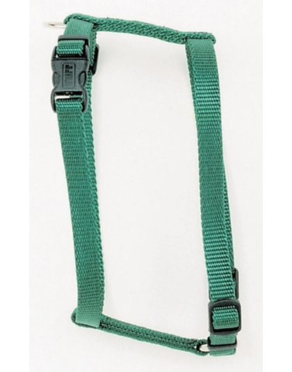 Coastal Comfort Wrap Adjustable Nylon Harness Hunter Green 3/8X12-18In Girth