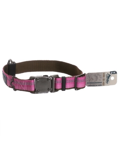 Coastal K9 Explorer 5/8 Inch Adj Collar Rosebud Pink (8-12 Inch)