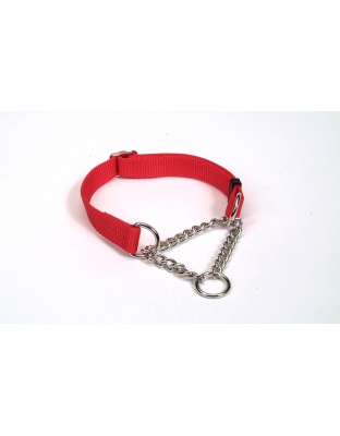 Check-Choke Adjustable Check Training Dog Collar Red 1ea/5/8 In X 10-14 in