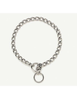 Titan Chain Training Dog Collar X-Heavy Nickel, Chrome 1ea/4 Mm X 26 in