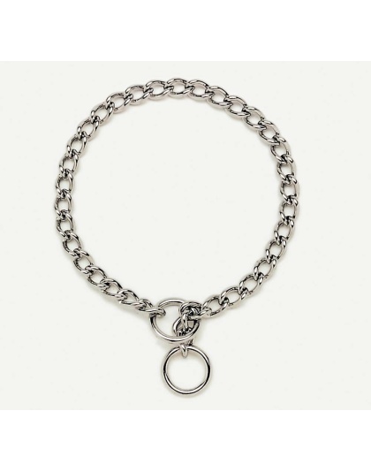 Titan Chain Training Dog Collar X-Heavy Nickel, Chrome 1ea/4 Mm X 30 in