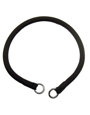 Coastal Round Nylon Training Dog Collar Black 1ea/3/8 In X 16 in