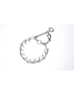 Titan Prong Training w/ 1-Handed Quick Release Snap Dog Collar Nickel, Chrome 1ea/3 Mm X 18 in