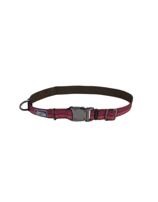 Coastal Products K9 Explorer Reflective Adjustable Dog Collar Berry