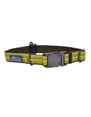 Coastal Products K9 Explorer Reflective Adjustable Dog Collar Golden Rod