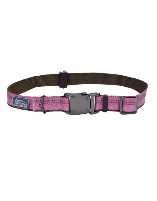 Coastal Products K9 Explorer Reflective Adjustable Dog Collar Rosebud