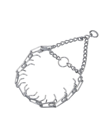 Herm. Sprenger Ultra Plus Prong Training Dog Collar Nickel, Chrome 1ea/3 Mm X 18 in