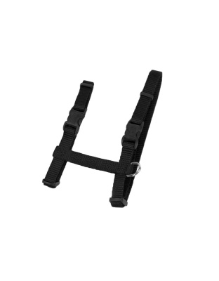 Coastal Figure H Adjustable Nylon Cat Harness Black 3-8 in x 10-18 in