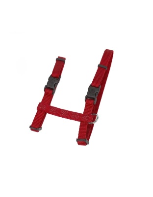 Coastal Figure H Adjustable Nylon Cat Harness Red 3-8 in x 10-18 in
