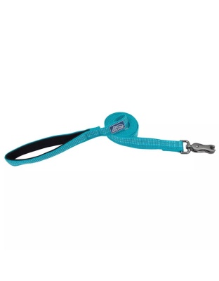 K9 Explorer Brights Reflective Dog Leash Ocean Medium/Large 1"x 6'