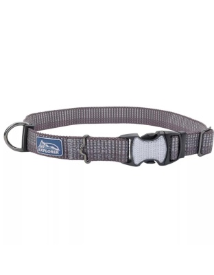 K9 Explorer Brights Reflective Adjustable Dog Collar Mountain Medium 1"x 12"-18"