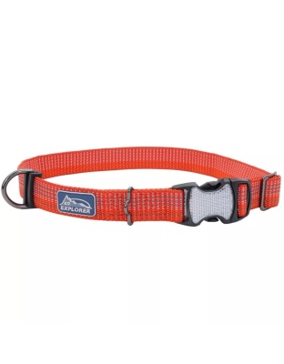 K9 Explorer Brights Reflective Adjustable Dog Collar Canyon Large 1"x 18"-26"