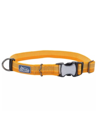 K9 Explorer Brights Reflective Adjustable Dog Collar Desert Extra Small 5/8"x 8"-12"