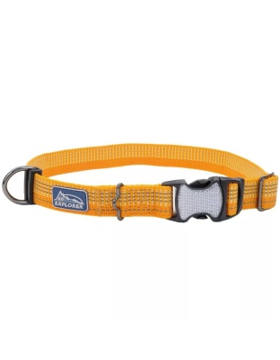 K9 Explorer Brights Reflective Adjustable Dog Collar Desert Medium 1"x 12"-18"