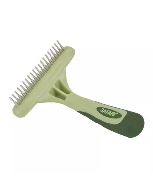 Coastal Pet Safari Dog Single Row Undercoat Rake with Rotating Pins
