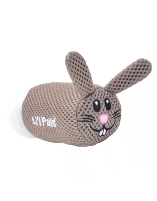 Coastal Pet Li'l Pals Mesh Dog Toys Rabbit 5"