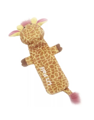 Coastal Pet Li'l Pals Plush Crinkle Dog Toy Giraffe 8.5"
