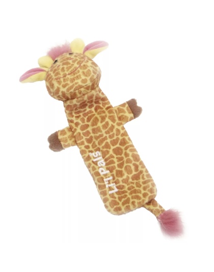 Coastal Pet Li'l Pals Plush Crinkle Dog Toy Giraffe 8.5"