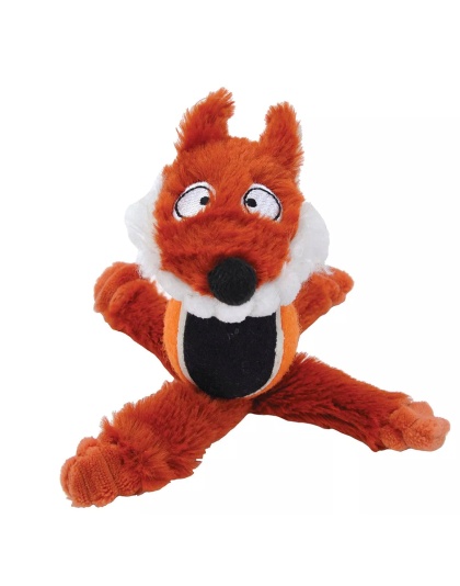 Coastal Pet Li'l Pals Tennis Ball Plush Dog Toys Fox 6"